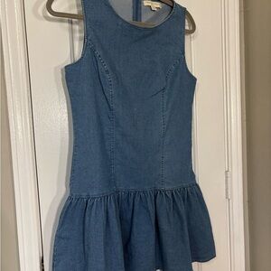 Blue Denim Dress
